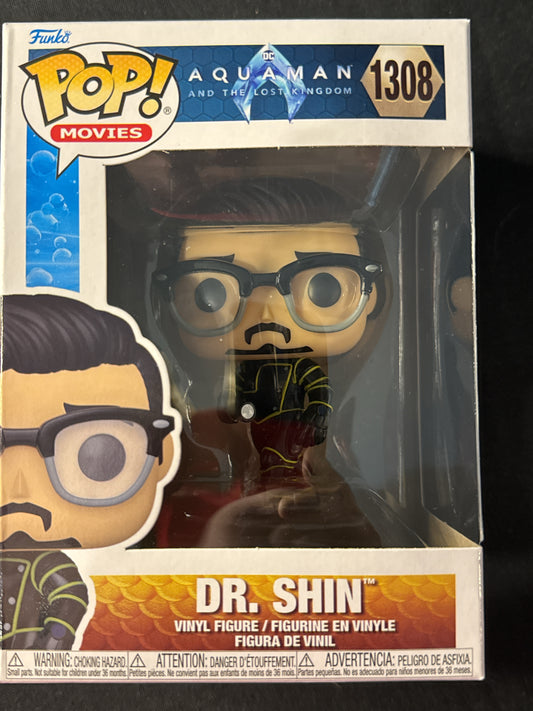 Funko Pop! Movies Aquaman and the Lost Kingdom Dr. Shin #1308 New in Box