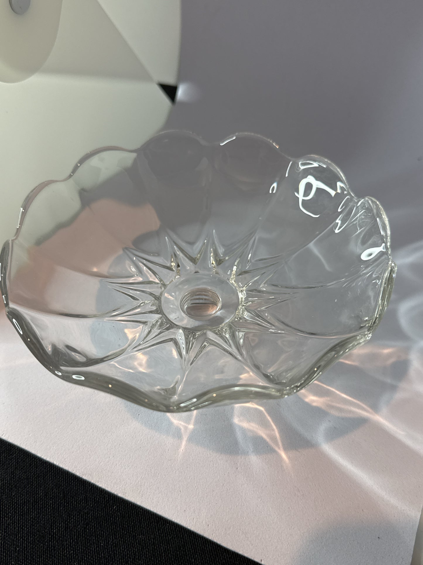Glass Lid for Candy Dish or Pumpkin Candy Jar 5.75" Wide