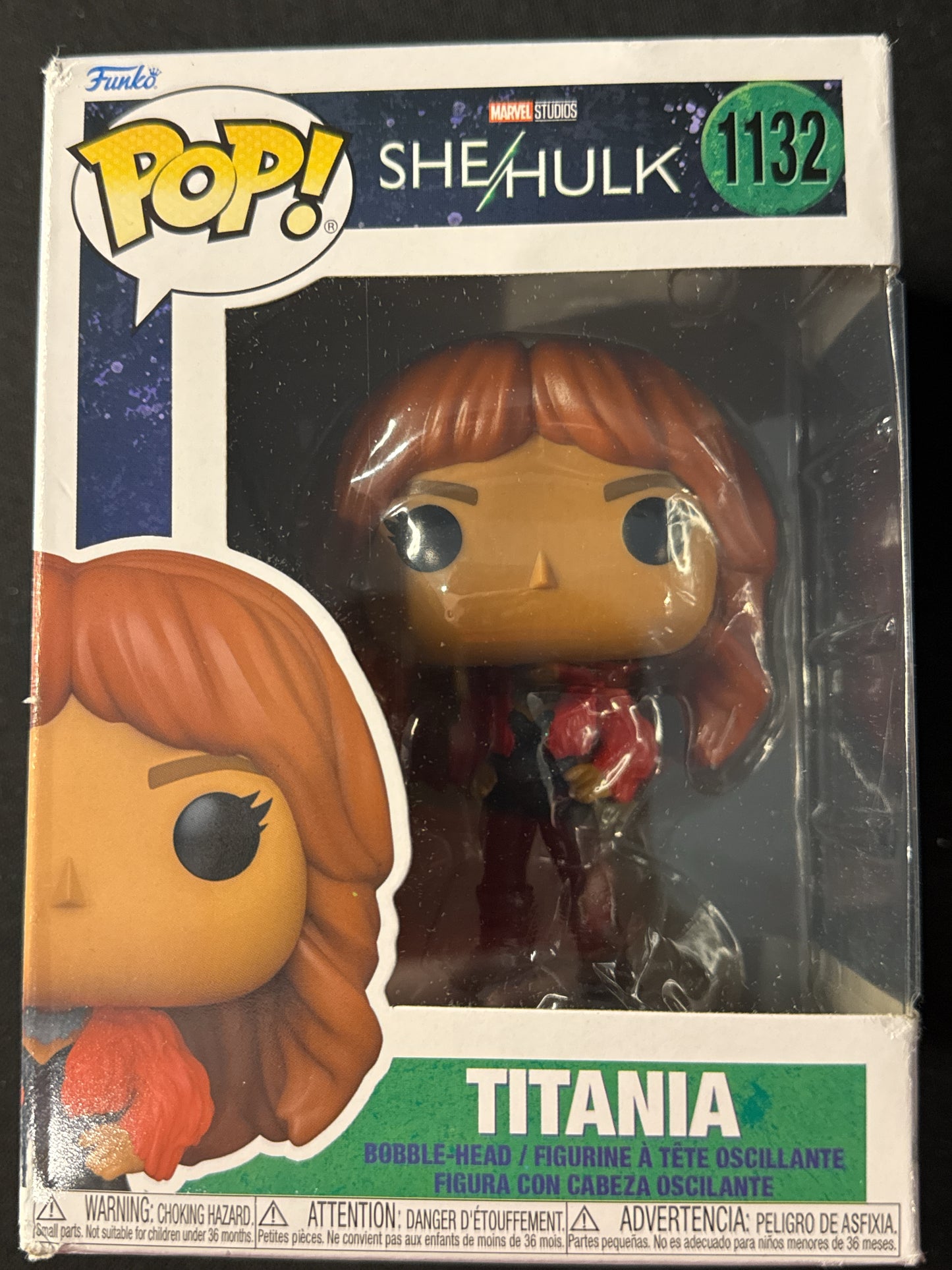 Funko Pop! She/Hulk Titania #1132 Bobble-Head New in Box