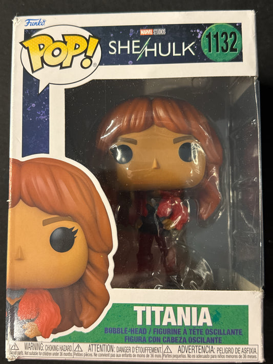 Funko Pop! She/Hulk Titania #1132 Bobble-Head New in Box