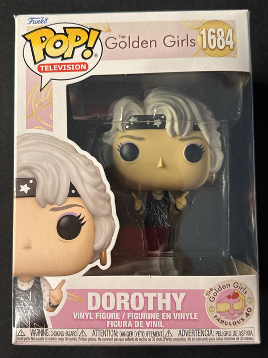 Funko Pop! Television The Golden Girls #1684 Dorothy Vinyl Figure Fabulous 40 Edition NIB