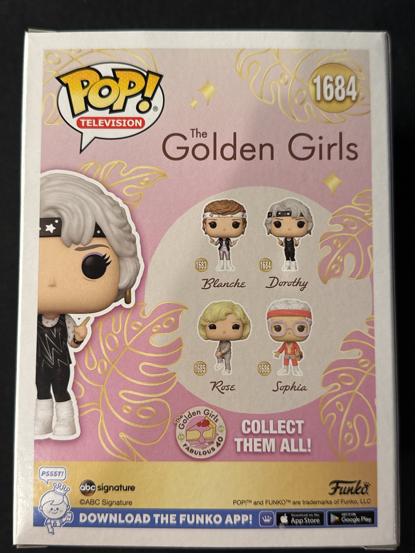 Funko Pop! Television The Golden Girls #1684 Dorothy Vinyl Figure Fabulous 40 Edition NIB