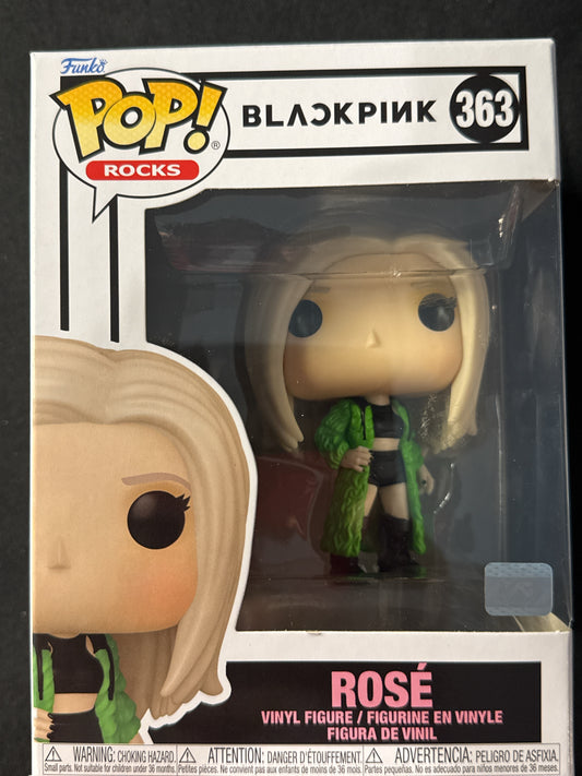 Funko Pop! Rocks Black Pink Rosé #363 Vinyl Figure New in Box