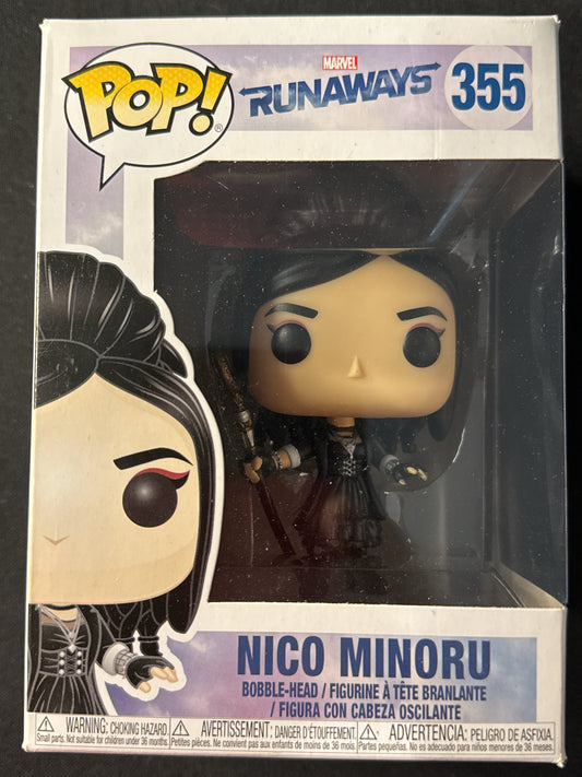 Funko Pop! Marvel Runaways Nico Minoru #355 Bobble-Head New in Box