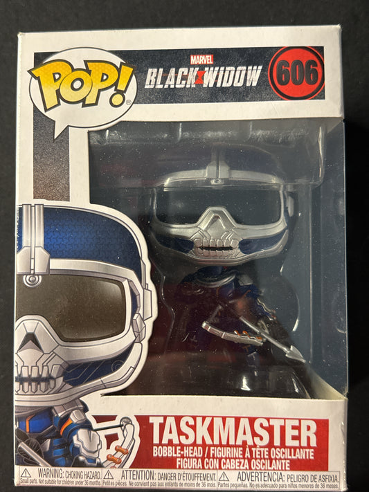 Funko Pop! Marvel Black Widow Taskmaster Bobble Head #606 New in Box