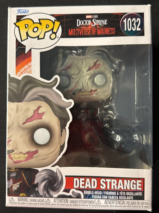 Funko Pop! Marvel Studios Doctor Strange Multiverse Dead Strange Bobble Head New in Box