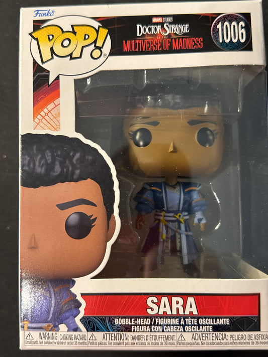 Funko Pop! Marvel Studios Doctor Strange Multiverse Sara #1006 Bobble Head New in Box