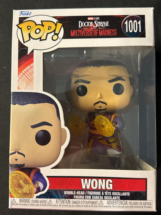 Funko Pop! Marvel Studios Doctor Strange Multiverse Wong #1001 Bobble Head New in Box