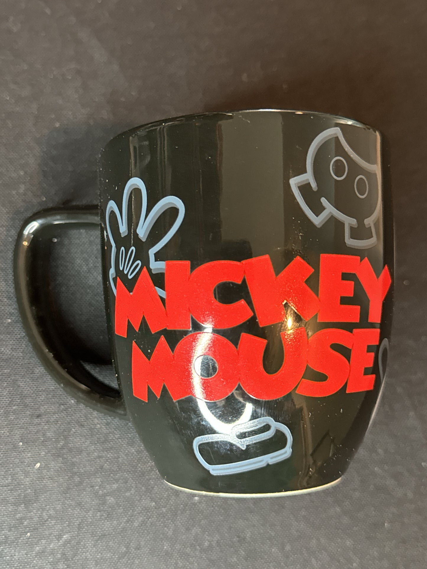 Disney Parks Mickey Mouse Portrait Ceramic Coffee Mug 12oz New Inventory