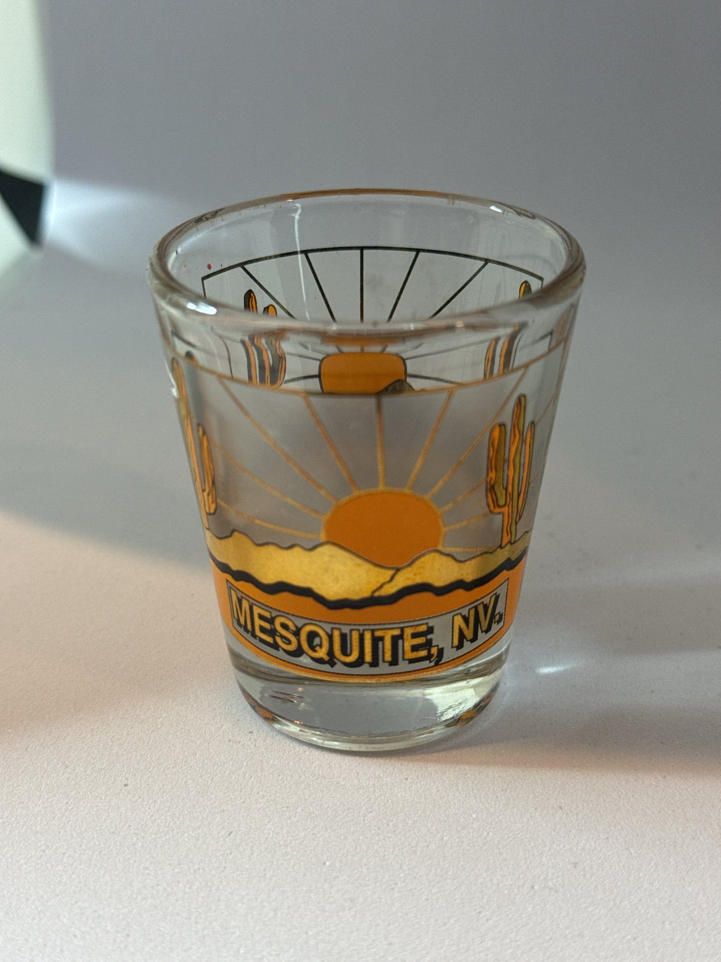 Mesquite, NV Shot Glass 2.25" Tall