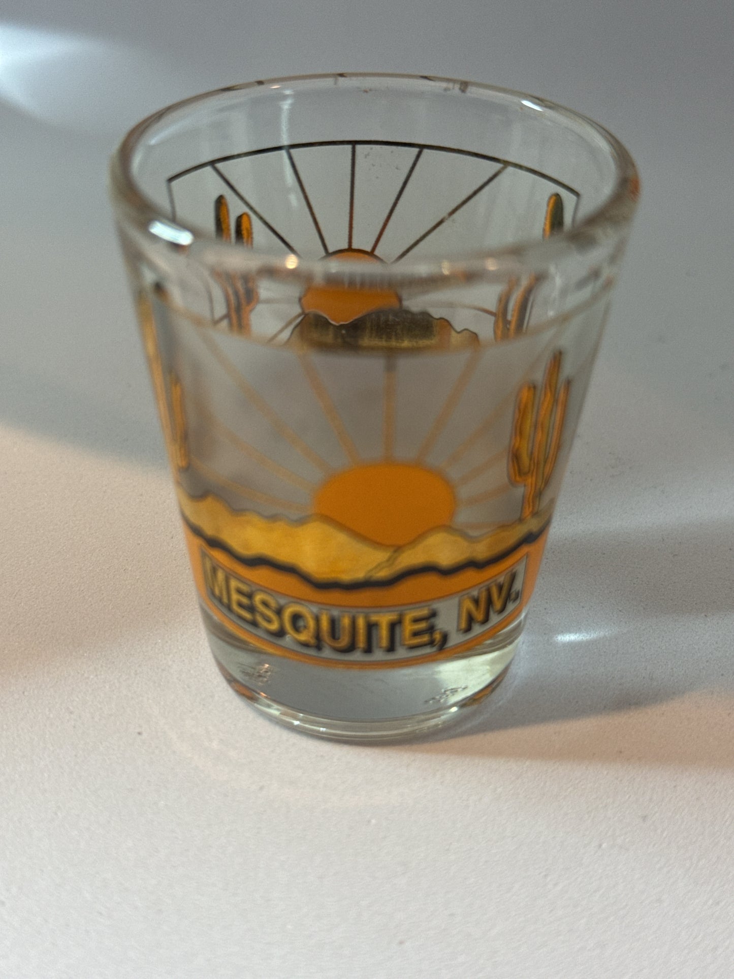 Mesquite, NV Shot Glass 2.25" Tall