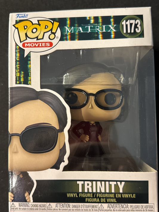 Funko Pop! Movies Matrix Trinity Vinyl Figure #1173 New in Box