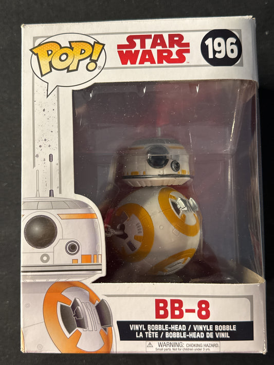 Funko Pop! Star Wars BB-8 Bobble Head #196 New in Box