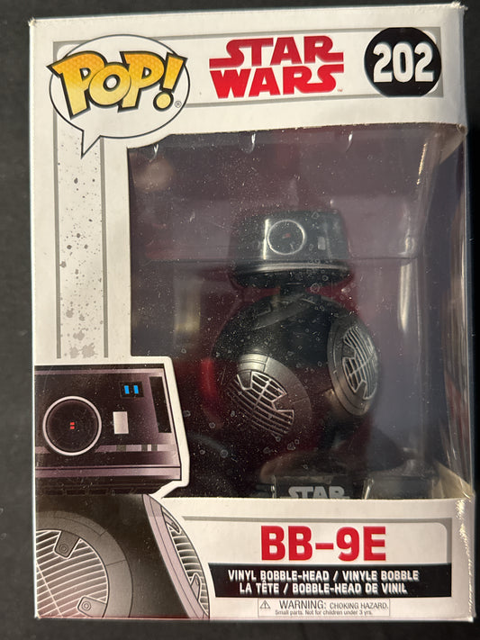 Funko Pop! Star Wars BB-9E Bobble Head #202 New in Box