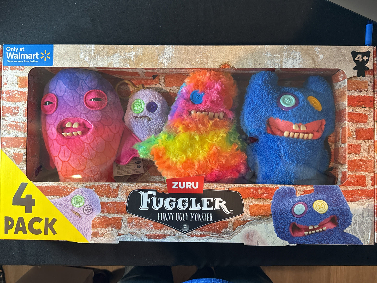 Fuggler Chaos Crew Multipack Walmart Exclusive by ZURU, Funny Ugly Monster Plush toys New