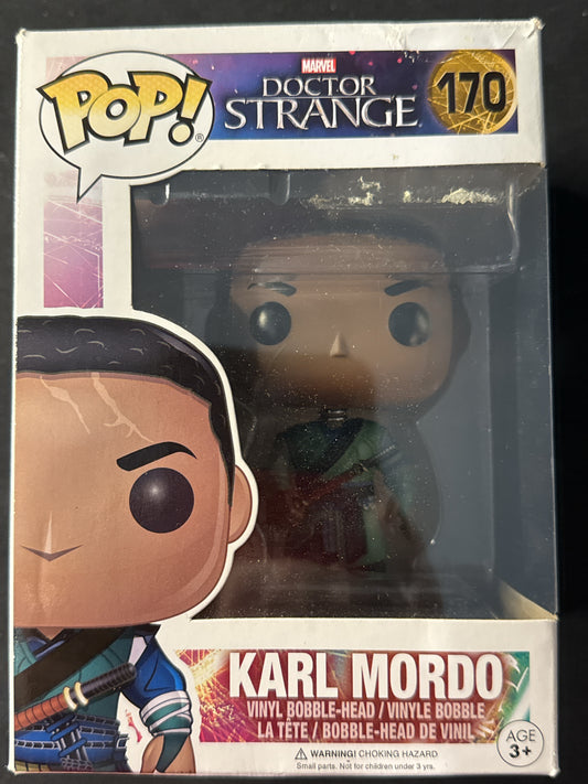 Funko Pop! Marvel Doctor Strange Karl Mordo Bobble Head #170 New in Box