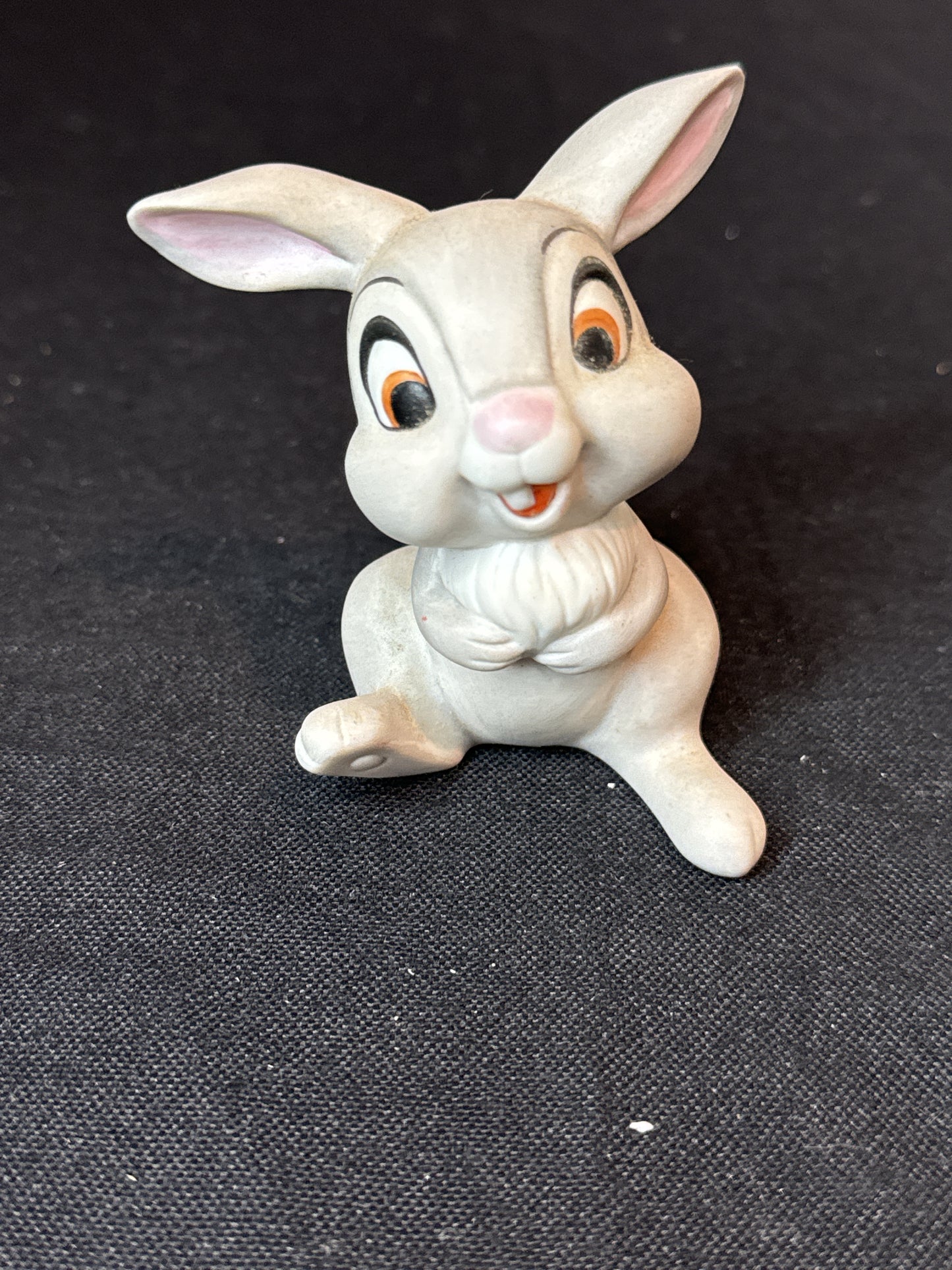 Disney Thumper Porcelain Figurine From Marks and Rosenfeld Vintage 3" Tall