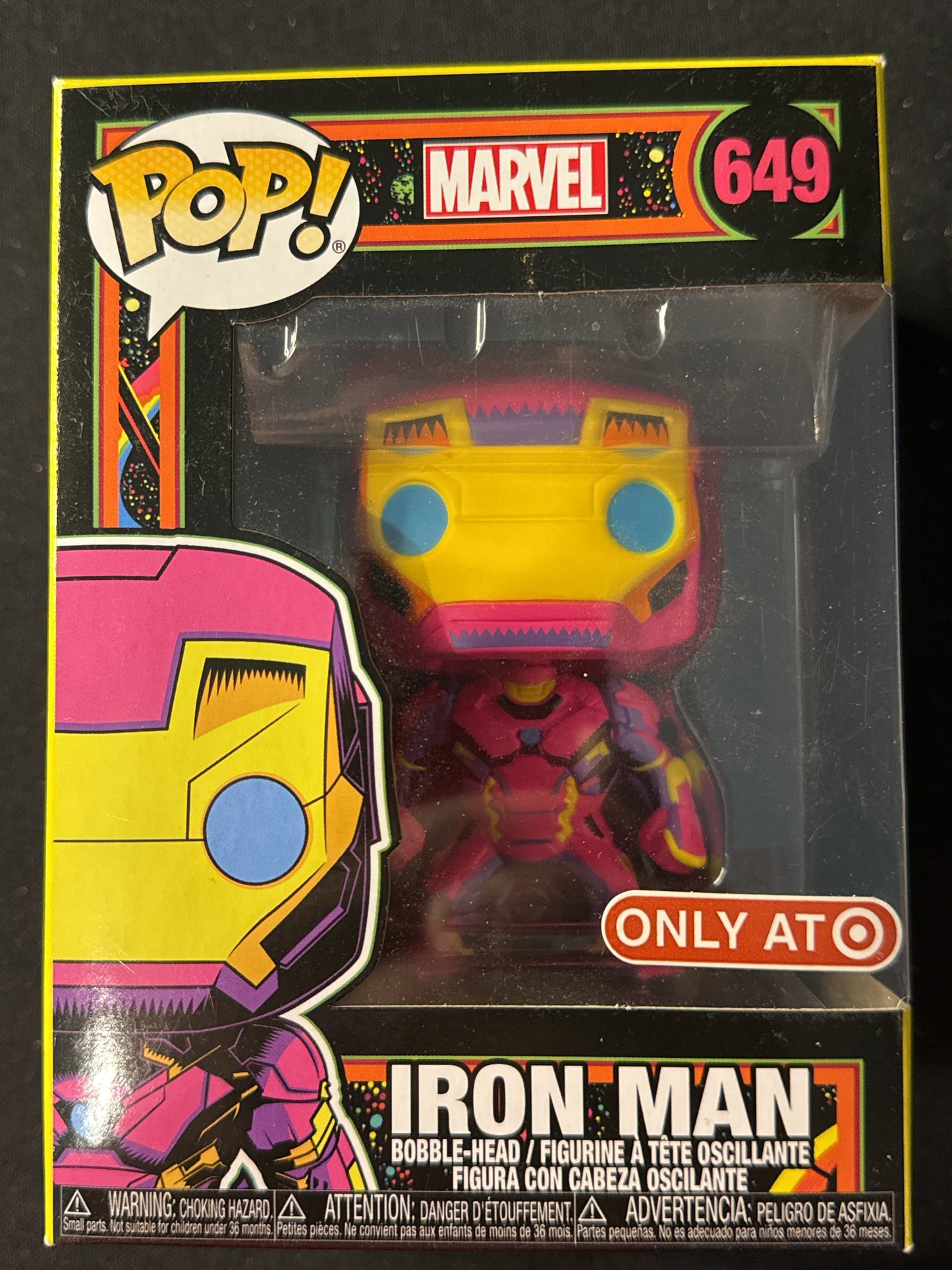 Funko Pop! Marvel Iron Man Bobble Head Target Exclusive #649 New in Box