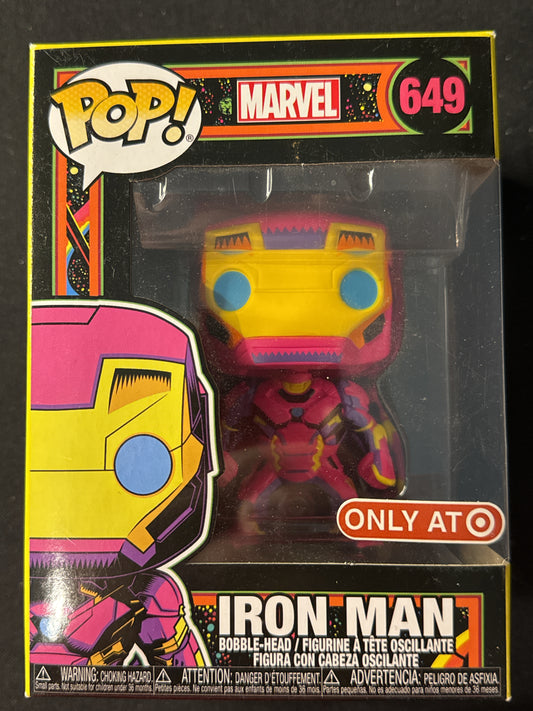 Funko Pop! Marvel Iron Man Bobble Head Target Exclusive #649 New in Box