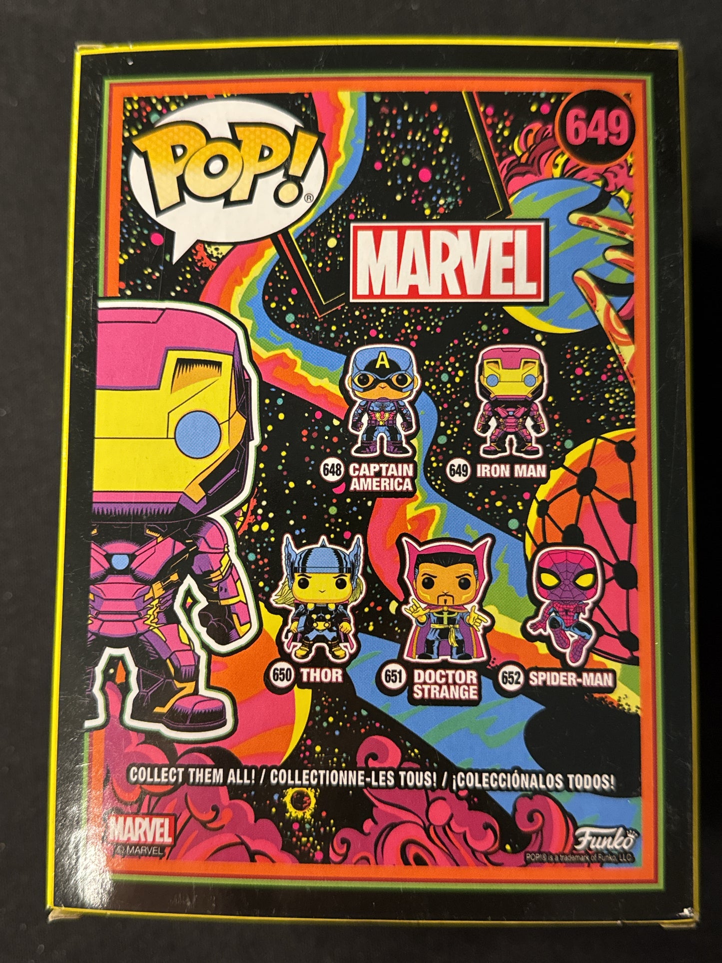 Funko Pop! Marvel Iron Man Bobble Head Target Exclusive #649 New in Box