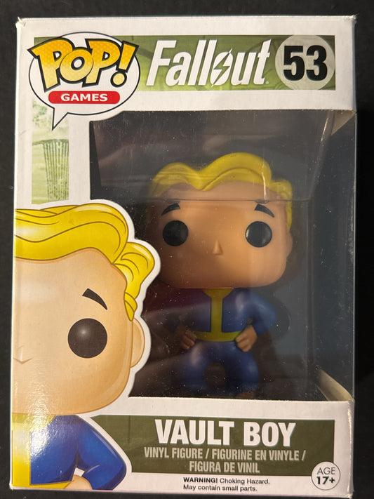 Funko Pop! Games Fallout Vault Boy Vinyl Figure #53 New in Box