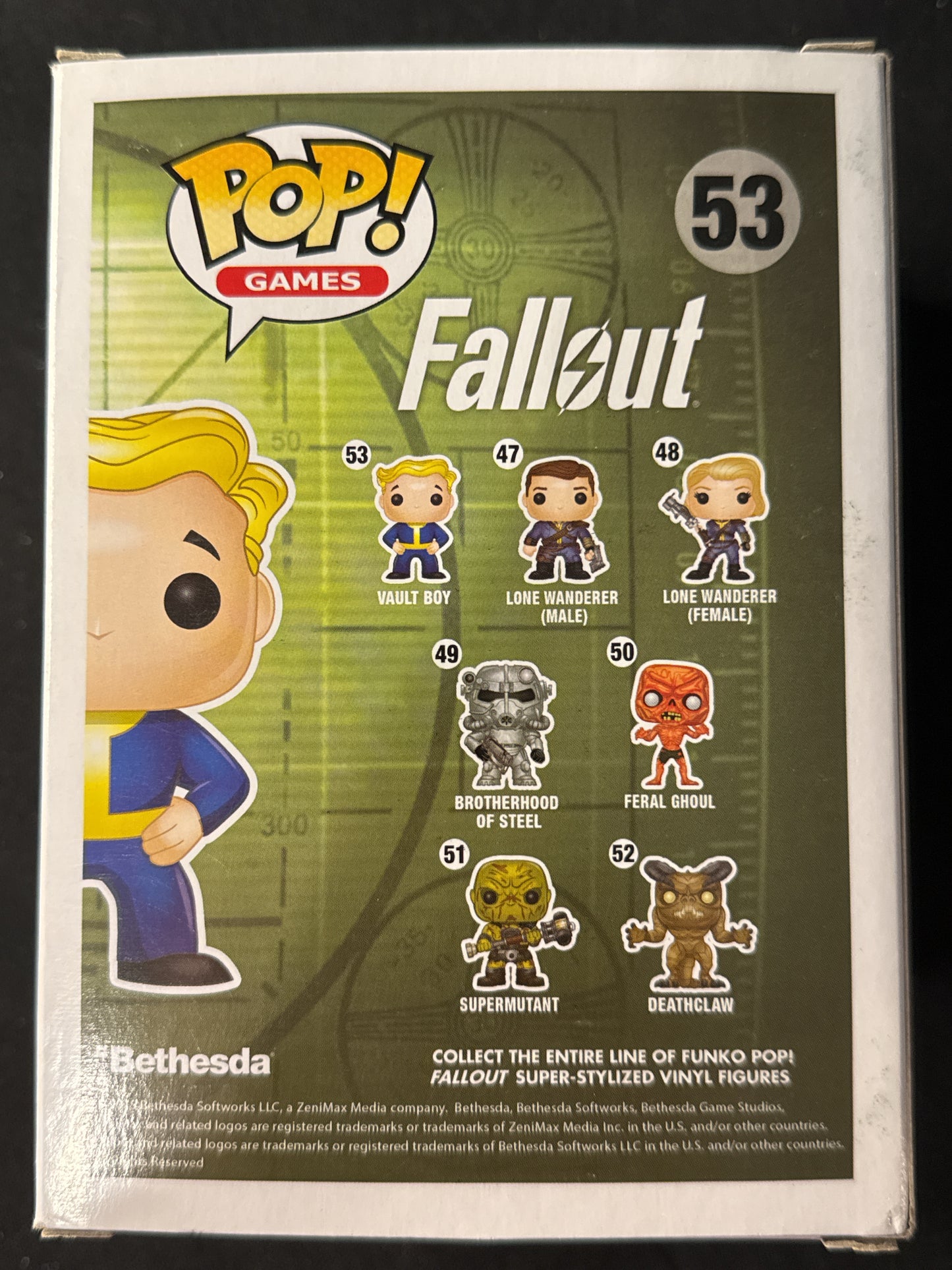 Funko Pop! Games Fallout Vault Boy Vinyl Figure #53 New in Box