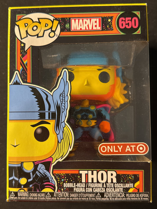 Funko Pop! Marvel Thor Bobble Head Target Exclusive #650 New in Box