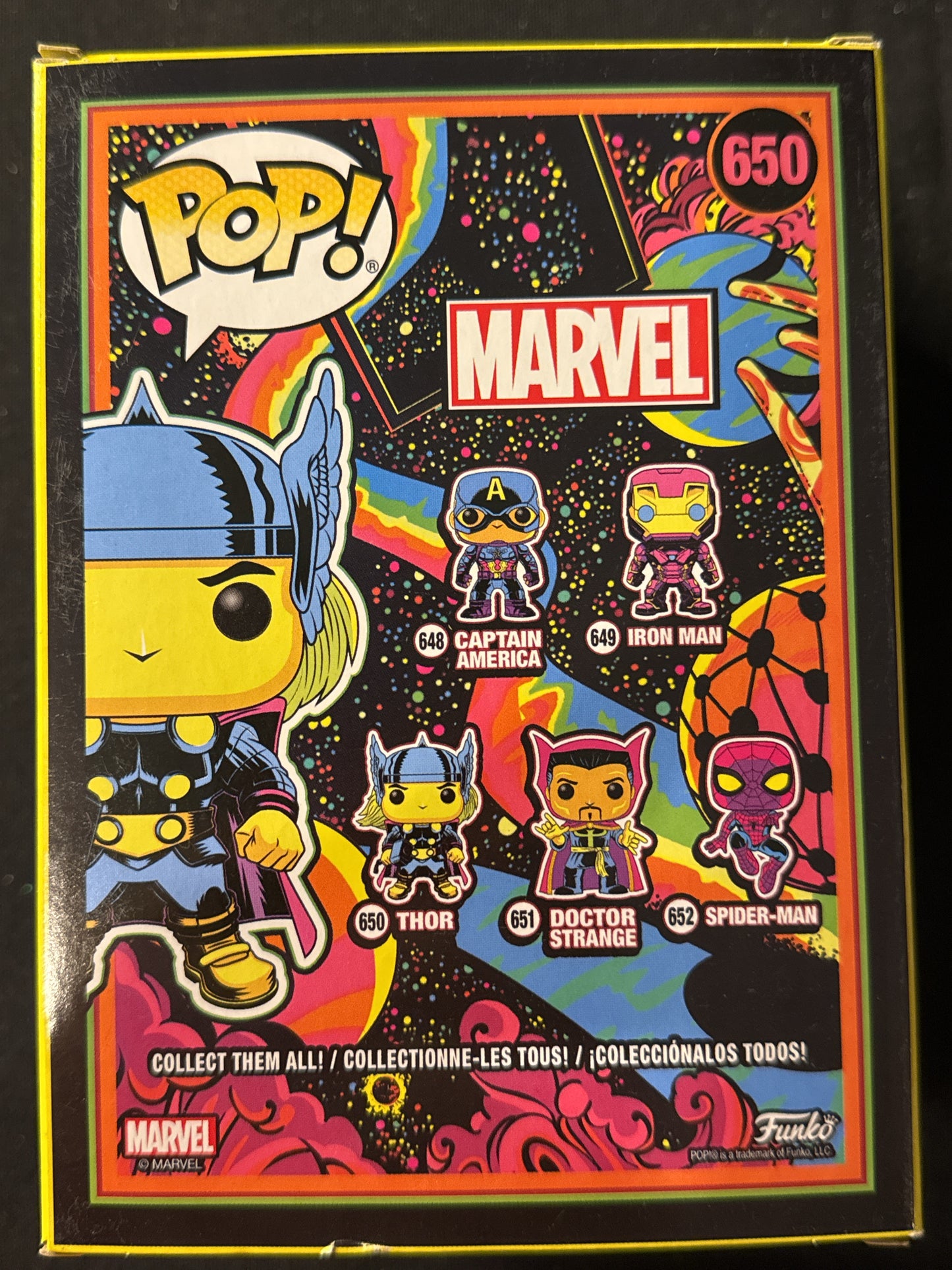 Funko Pop! Marvel Thor Bobble Head Target Exclusive #650 New in Box