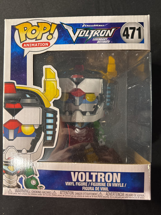 Funko Pop! Animation Dreamworks Voltron Legendary Defender #471 Large Vinyl Figure NIB