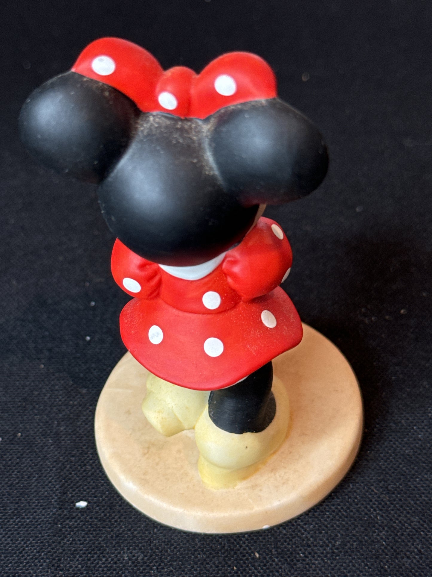 Minnie Mouse Ceramic Figurine Disney Sri Lanka 4" Tall