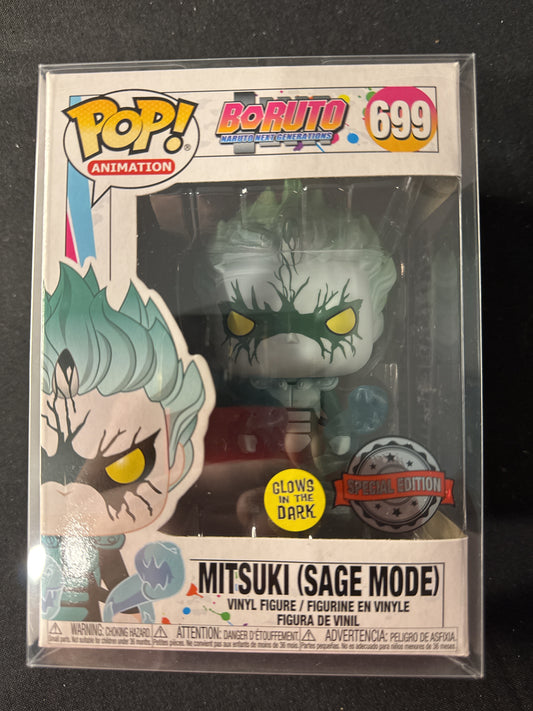 Funko Pop! Boruto Naruto Next Generation Mitsuki (Sage Mode) #699 Vinyl Figure New in Box