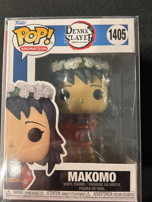 Funko Pop! Demon Slayer Makomo #1405 Vinyl Figure New in Box w/ Soft Protective Case