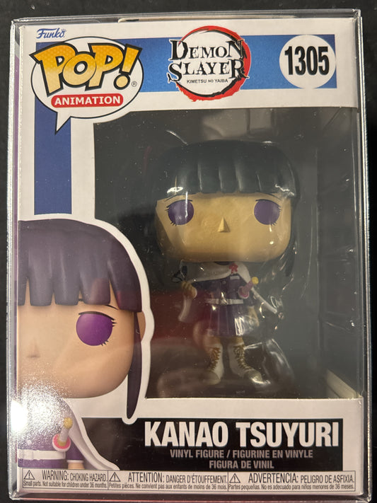Funko Pop! Demon Slayer #1305 Kanao Tsuyuri Vinyl Figure New in Box Soft Case