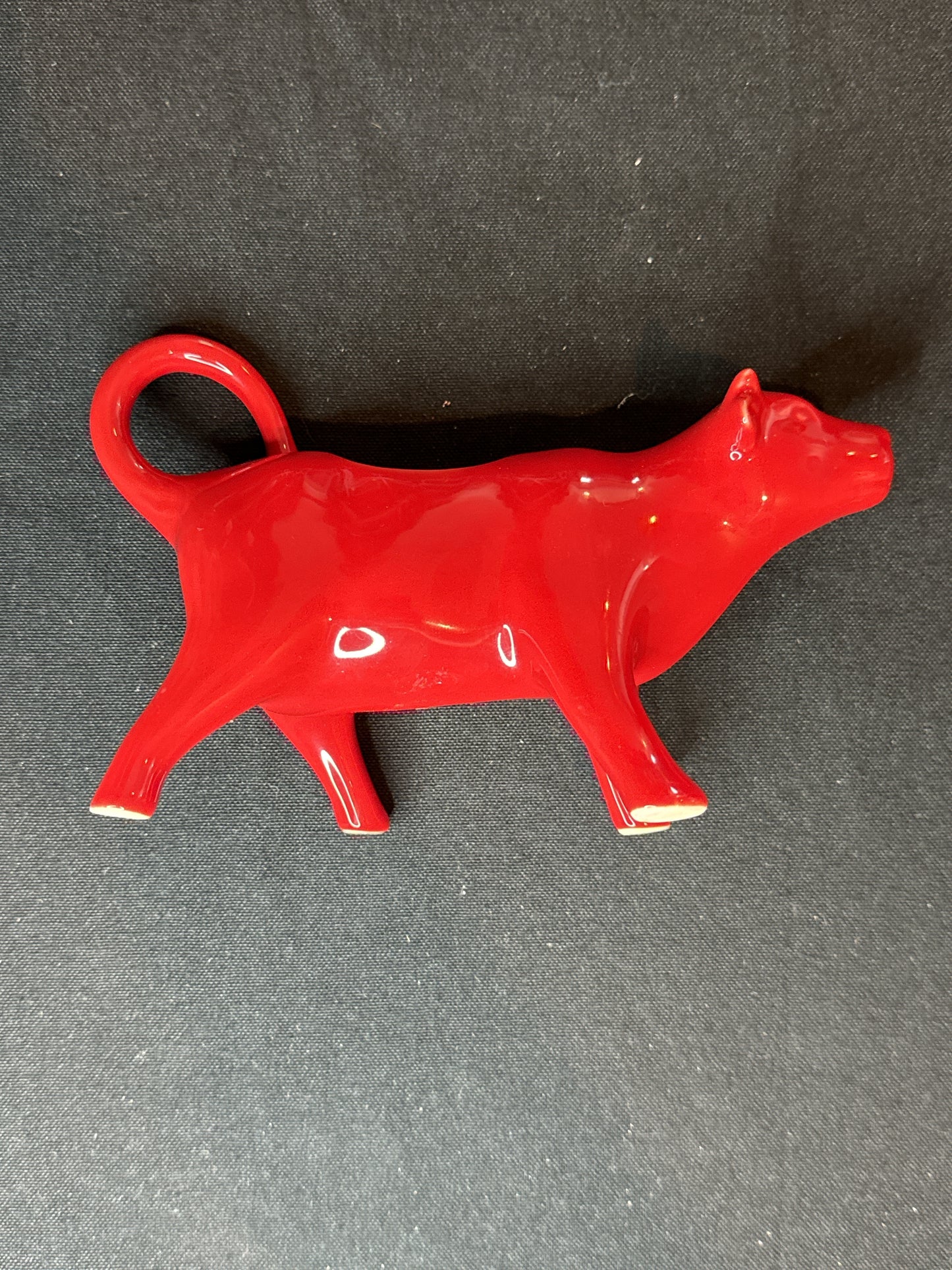 Pioneer Woman Red Cow Ceramic Creamer New 4.25" Tall 7" Long