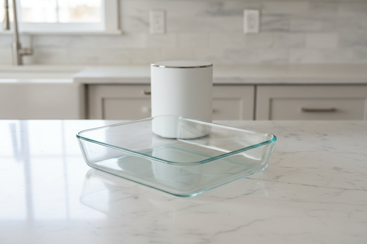 Pyrex 7210 Clear Casserole Baking Dish 3 Cup Small Rectangle 7 x 5 x 1.5