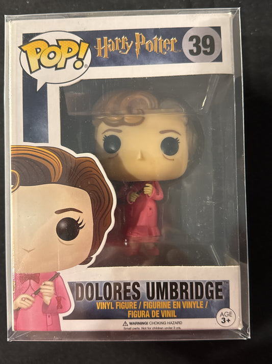Funko Pop! Harry Potter Delores Umbridge #39 Vinyl Figure New in Box w/ Soft Case