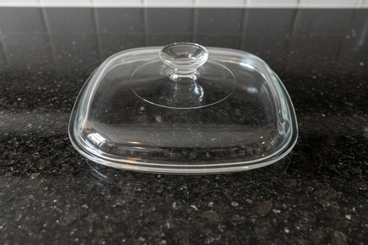 Pyrex Glass Lid A 9 C A 9" Wide Square