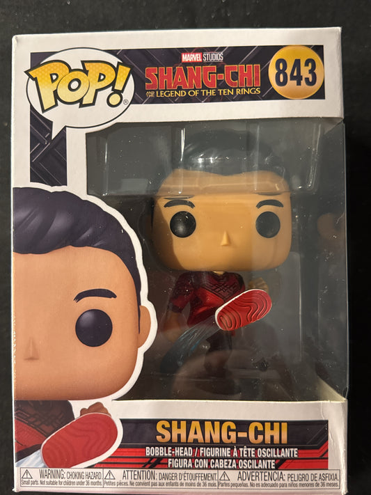 Funko Pop! Marvel Studios Shang-Chi Legend of the Ten Rings #843 New in Box Bobble Head
