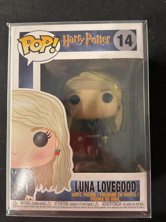 Funko Pop! Harry Potter Luna Lovegood #14 Vinyl Figure New in Box w/ Soft Case