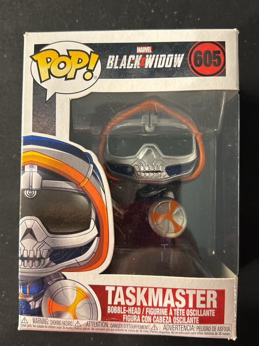 Funko Pop! Marvel Black Widow #605 Taskmaster Bobble Head New in Box