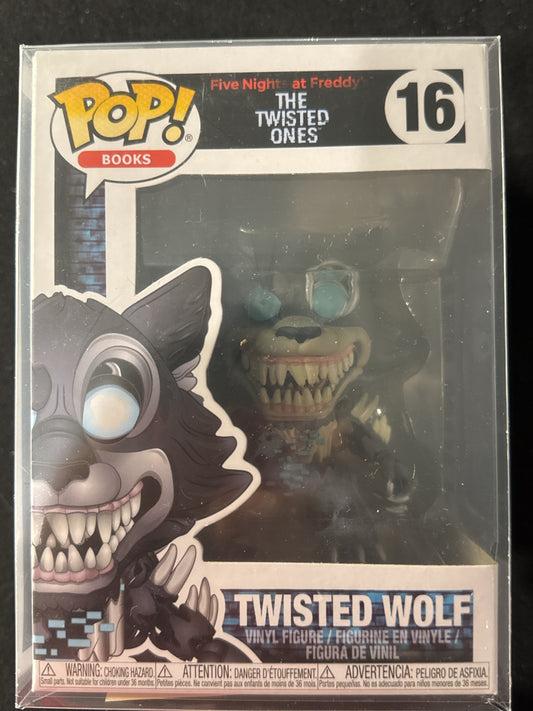 Funko Pop! Five Nights at Freddys The Twisted Ones #16  Twisted Wolf NIB w/ Soft Case