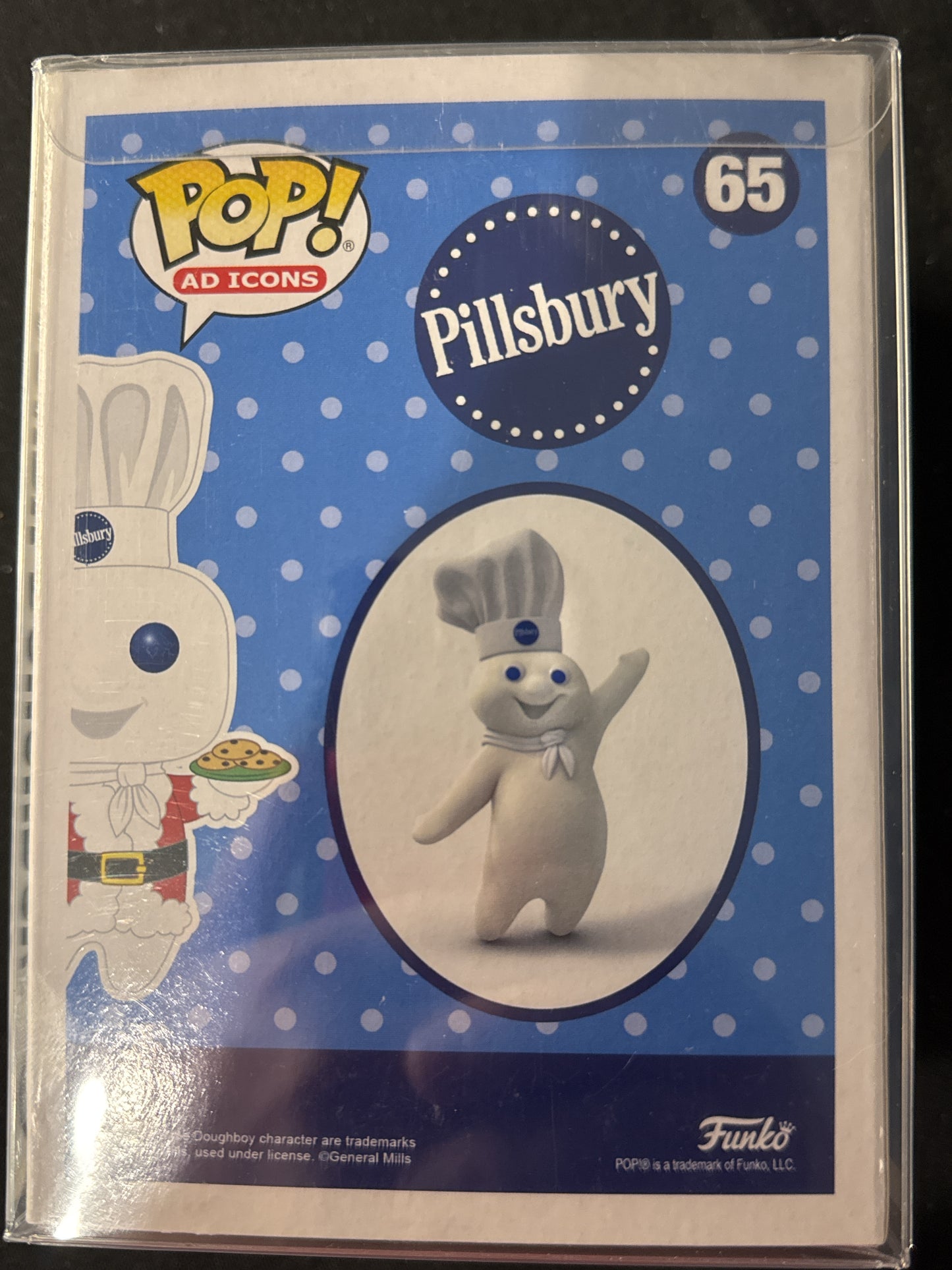 Funko Pop! Pillsbury Doughboy #65 Vinyl Figure Limited Edition New in Box w/ Soft Case