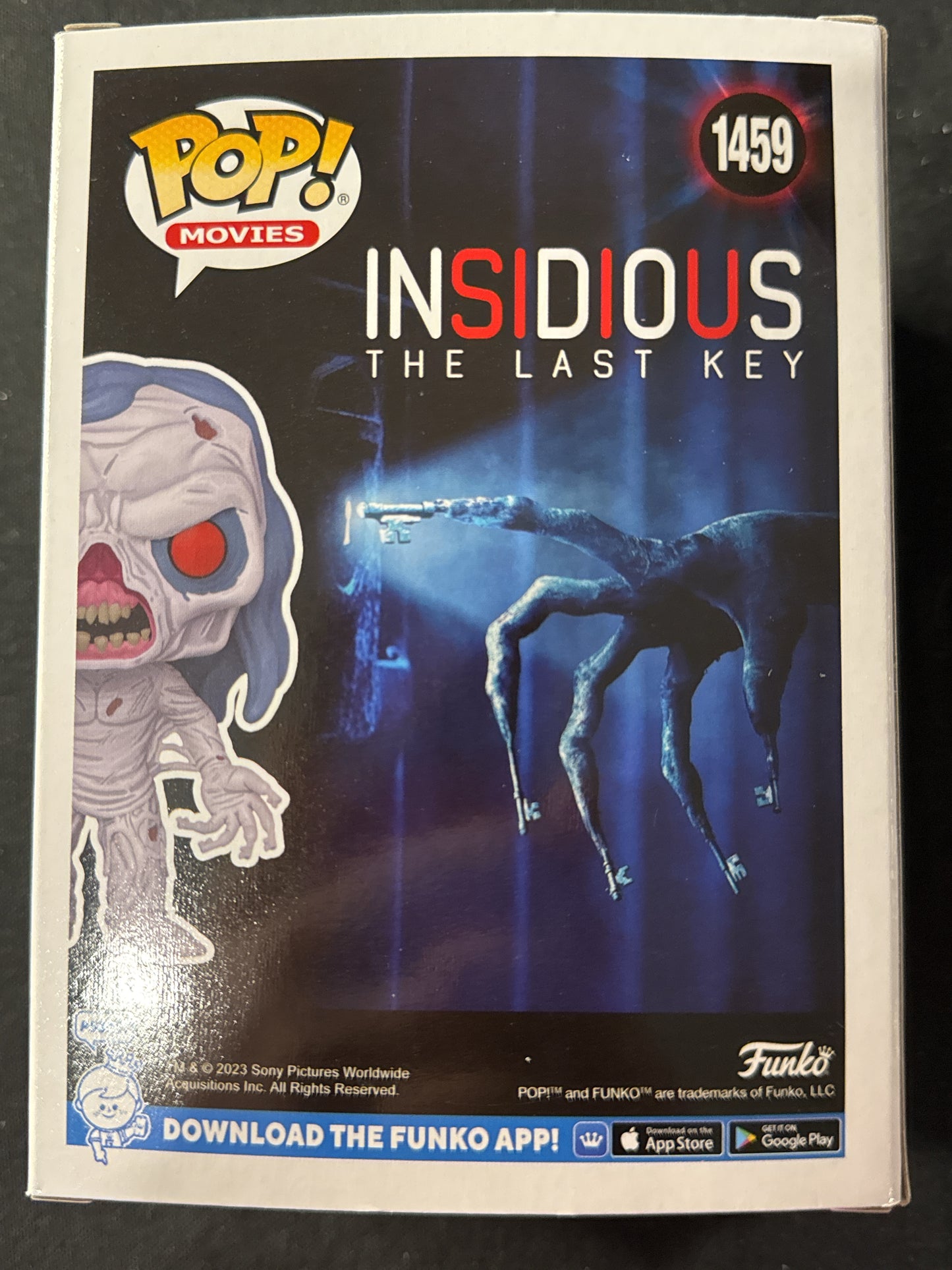 Funko Pop! Insidious The Last Key Key Demon #1459 Vinyl Figure New in Box LE 2023 Funko Conv.
