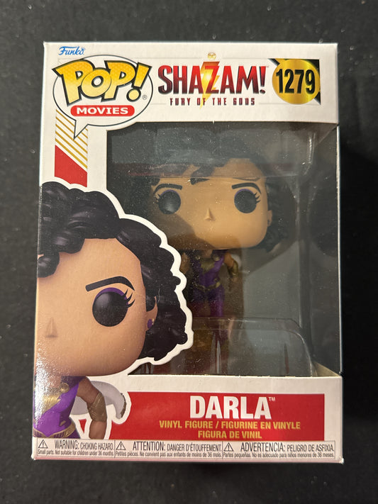Funko Pop! Shazam Fury of the Gods #1279 Darla Vinyl Figure New in Box