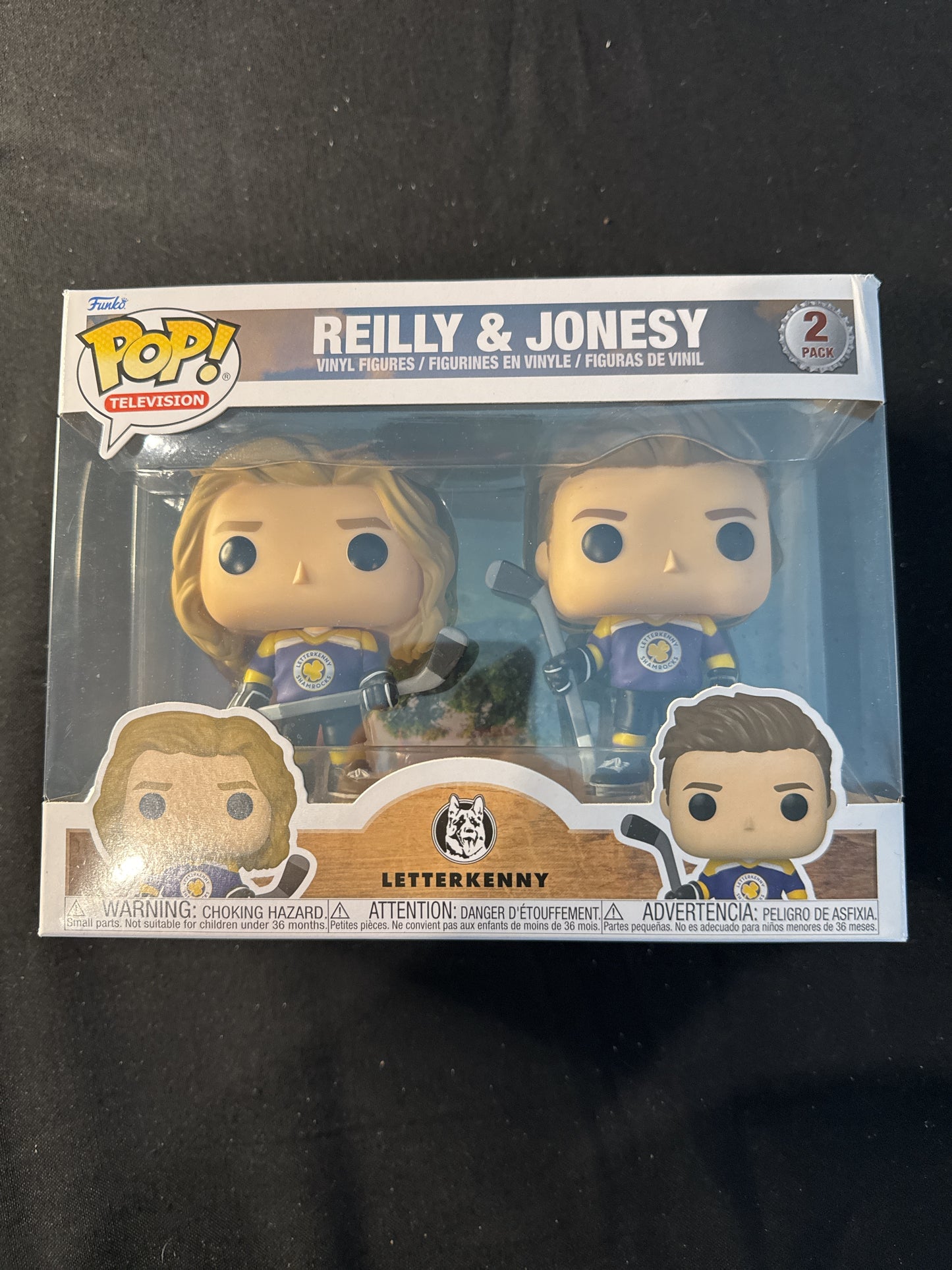 Funko Pop! Letter Kenny Reilly & Jonesy Vinyl Figures 2 Pack New in Box