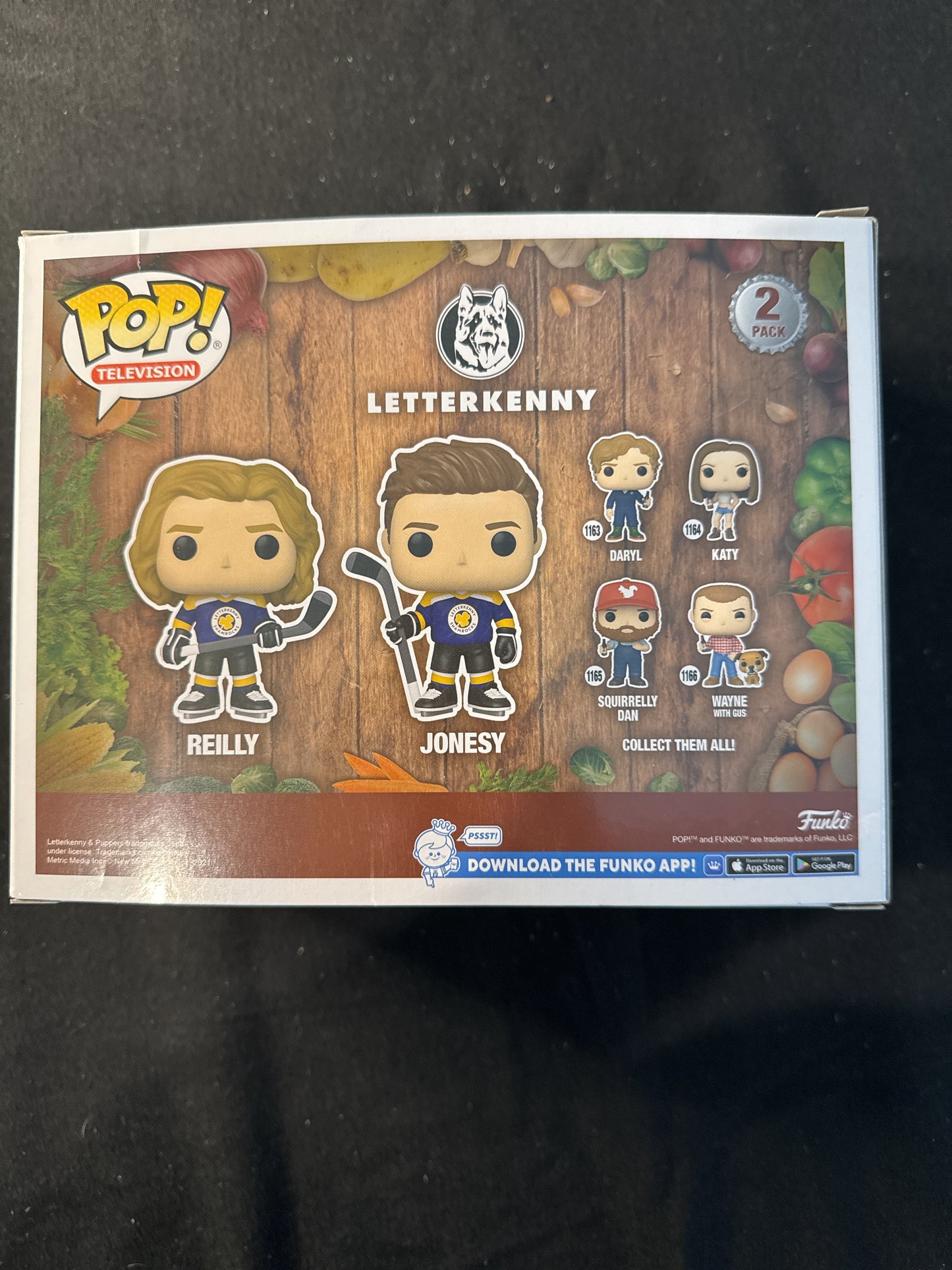 Funko Pop! Letter Kenny Reilly & Jonesy Vinyl Figures 2 Pack New in Box