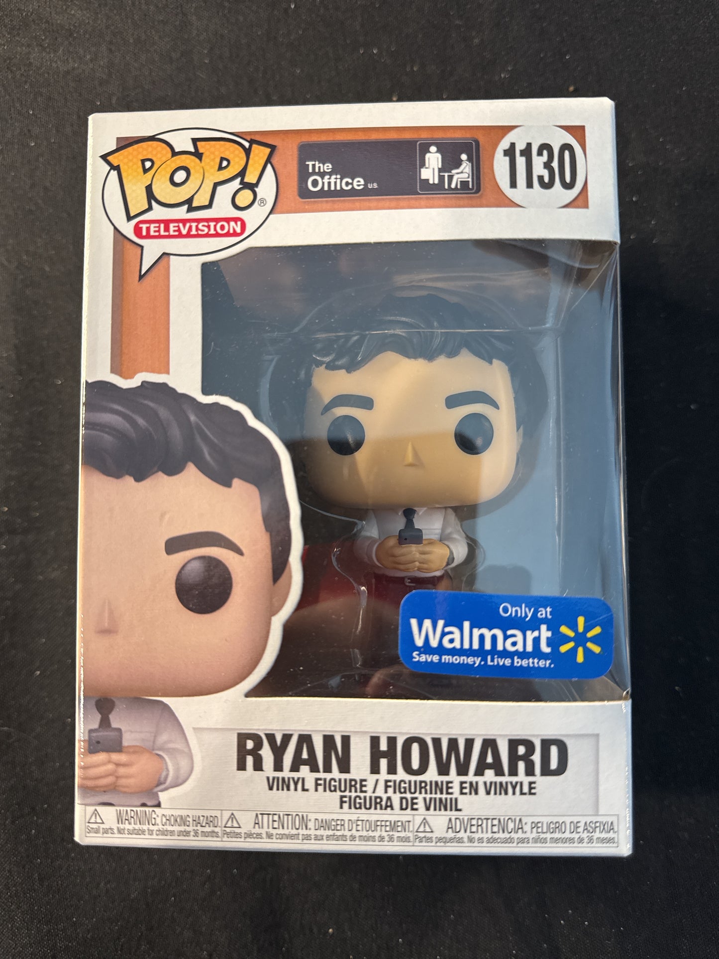 Funko Pop! The Office Ryan Howard #1130 Vinyl Figure Walmart Exclusive New in Box