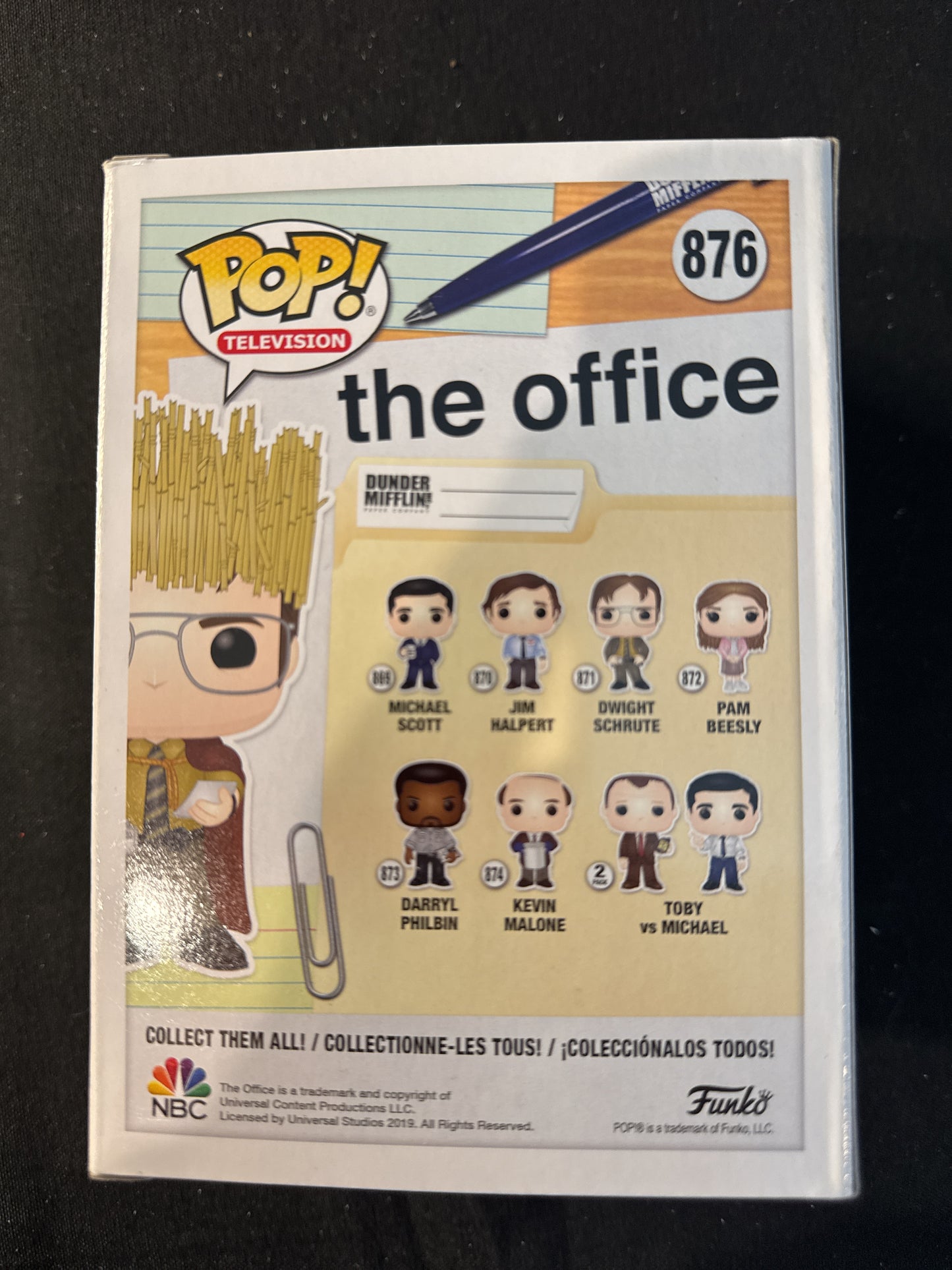 Funko Pop! The Office #876 Dwight Schrute Vinyl Figure Walmart Exclusive New in Box