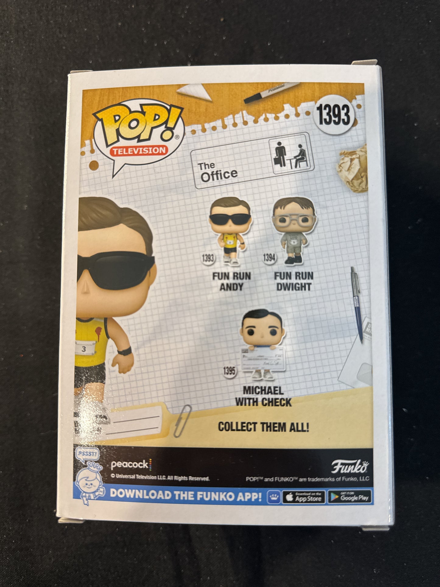 Funko Pop! The Office #1393 Fun Run Andy Vinyl Figure New in Box