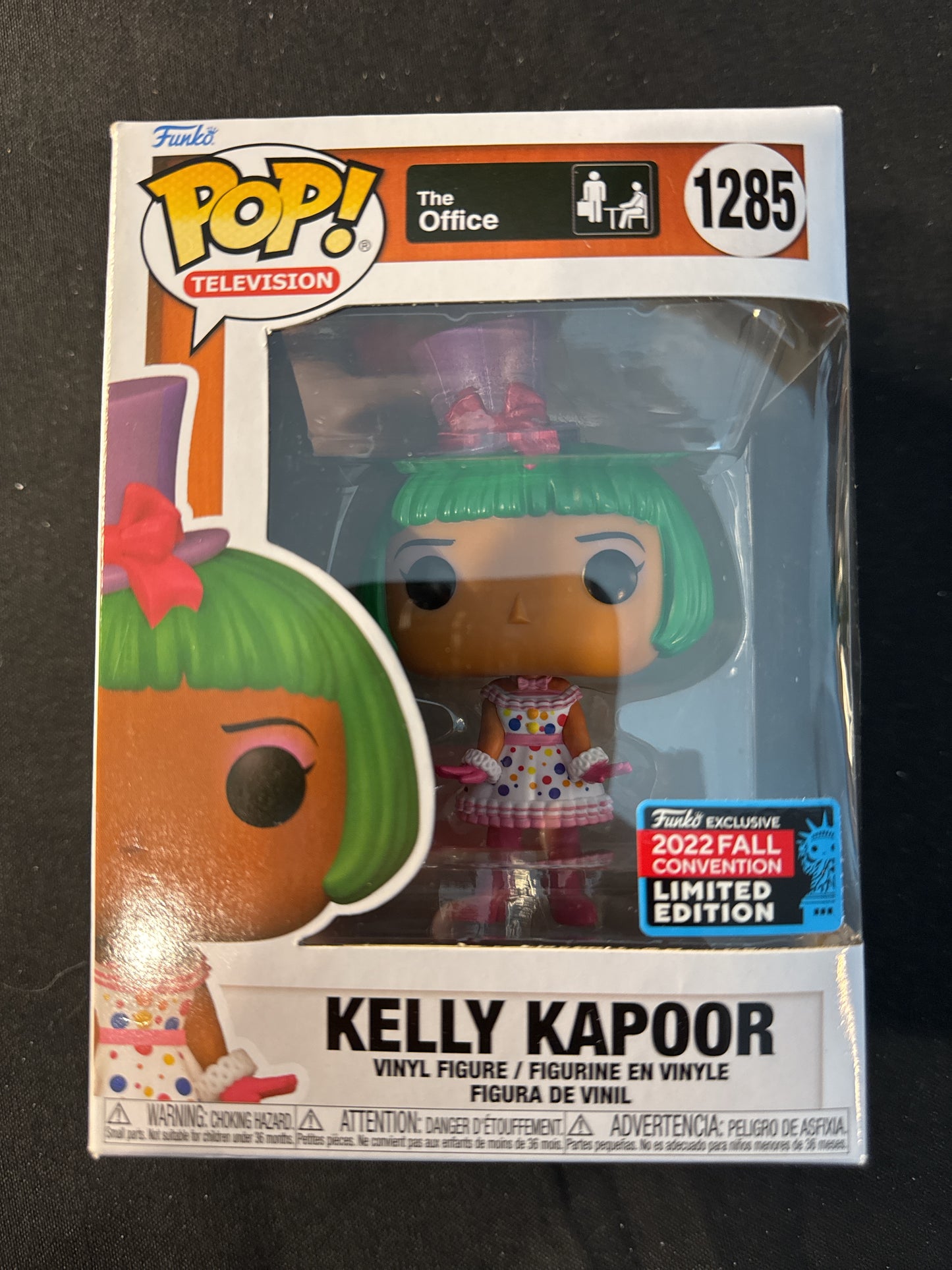 Funko Pop! The Office #1285 Kelly Kapoor Vinyl Figure 2022 Fall Convention LE New in Box